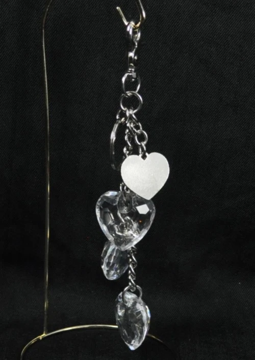 Llavero Kathy Van Zeeland Cartera en Forma de Corazón Dijes Más Foto 3 de 4