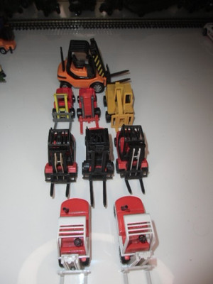 Siku Matchbox GAMA 9 Gabelstapler, Konvolut