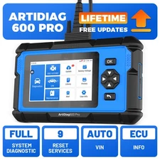 2025 TOPDON AD600S 600PRO Car Diagnostic Scanner Tool Engine ABS SRS Free Update