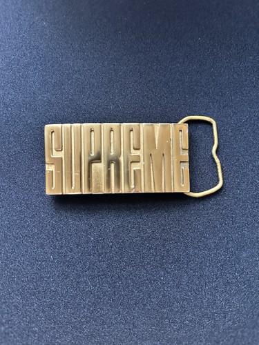 Supreme Brass Belt Buckle