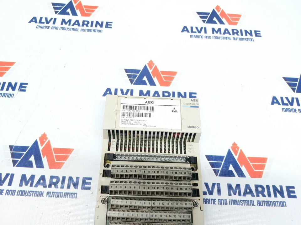 AEG Modicon 170 bdm 346 00 Analog Module 042 702 609 - Image 2 of 4