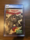 Amazing Spider-Man #41 CGC 6.0  OW TO WHITE Pages! 1st Rhino 1966 - Marvel -