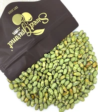 Lightly Salted Dry Roasted Imported Edamame Green Soybeans | 1 Pound