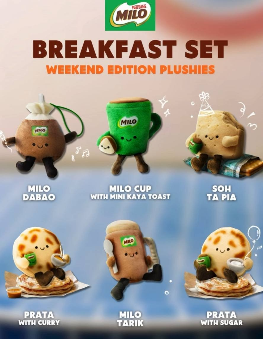 SG EXCLUSIVE] Singapore Milo Breakfast Set/Weekend Edition