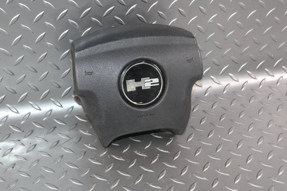 03-07 Hummer H2 Black Driver Steering Wheel Crash Airbag Air Bag OEM Factory WTY Foto 2 de 4