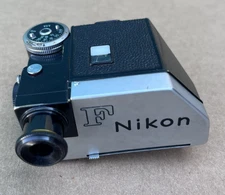 Vintage Nikon F Silver Camera Viewfinder View Finder Photomic Prism