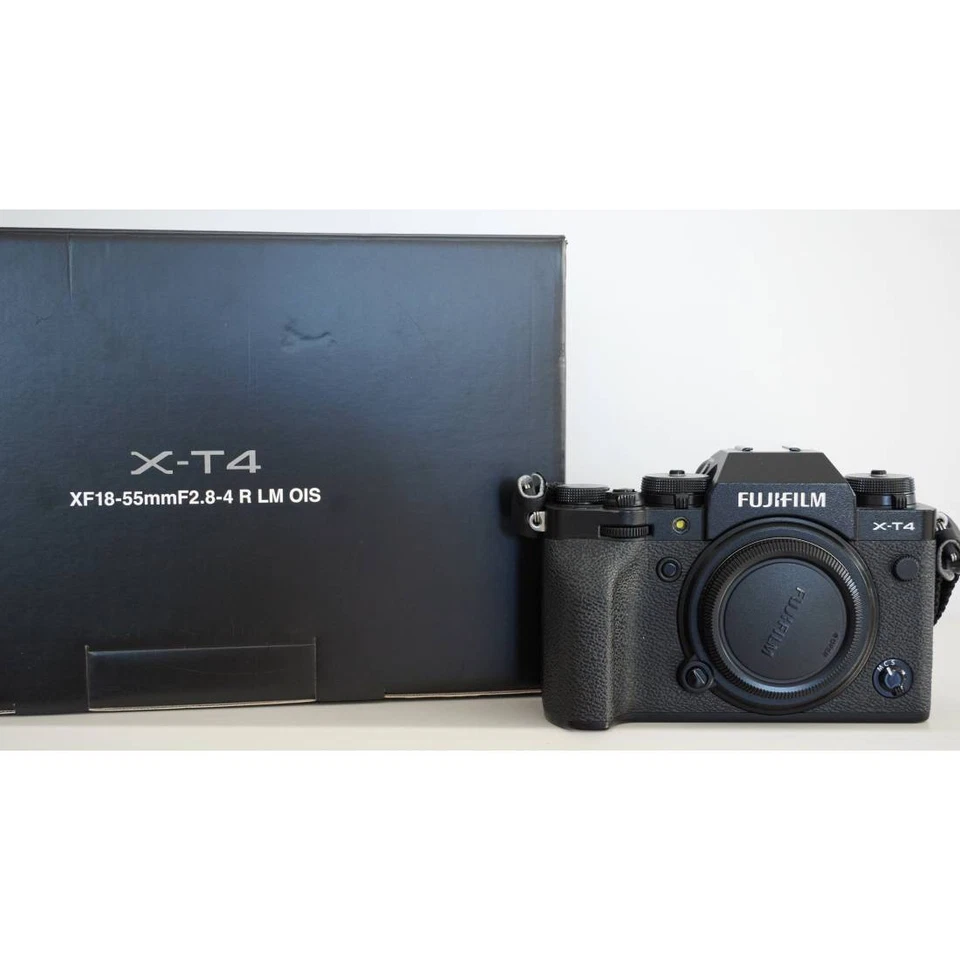 Fujifilm X-T4 Gebraucht Kamera Body Schwarz - Bild 1 von 1