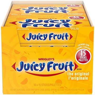 Chewing Gum Original Flavor - Bubble - 15 ct (Pack 150 Count of 1) 
