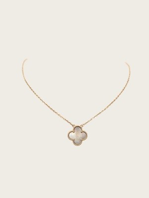 Van Cleef & Arpels Vintage Alhambra Anhänger Halskette in Roségold und 153253322
