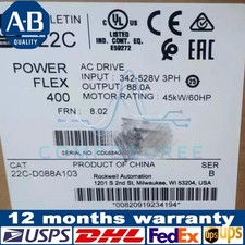 New Factory Sealed Allen-Bradley 22C-D088A103 PowerFlex 400 45 kW 60HP AC Drive