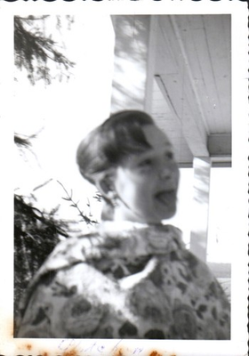 #ad #ad Vintage Black amp; White Photo of Woman at Deep Creek Lake McHenry MD $13.35