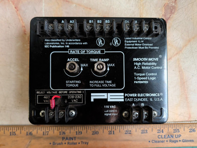 POWER ELECTRONICS SMOOTH MOVE A.C. MOTOR CONTROL BT1546-1D