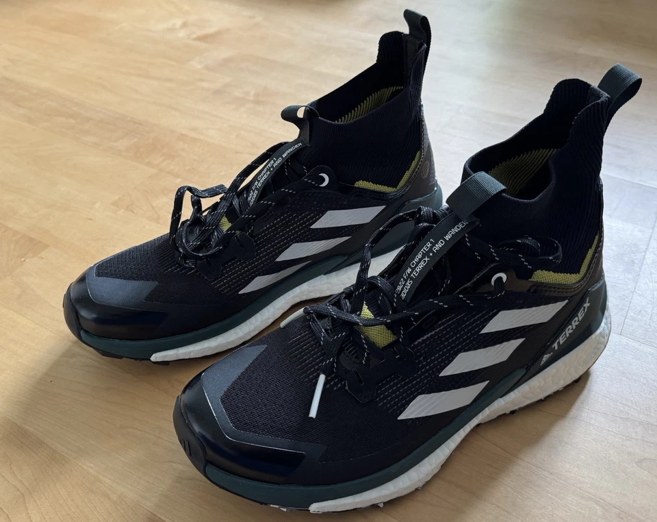 NEU Adidas Terrex Free Hiker 2 Boost 43 1/2 Trail Hiking Schuhe Wandern Conti