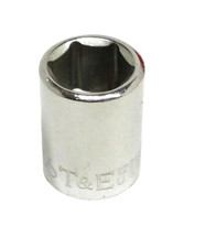 T&E Tools 12214 6 Pt. 7/16" SAE 1/4" Drive Socket "MADE IN THE USA"