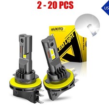 2-20pcs H15 Led Headlight Drl Bulb High Beam 6500k 40000lm White Lamp Bright Gf 2-20pcs H15 Led Headlight Drl Bulb High Beam 6500k 40000lm White Lamp Bright Gf