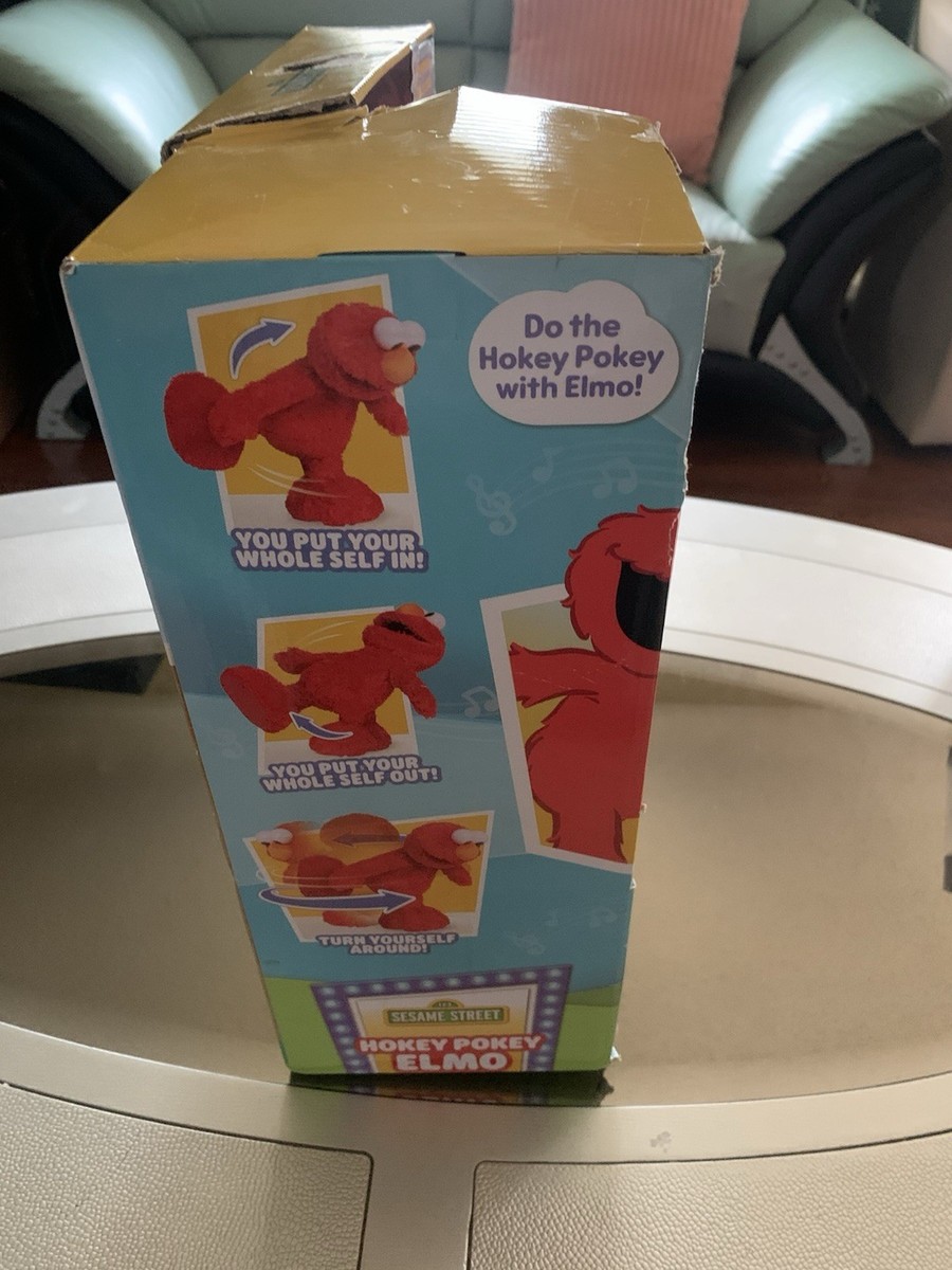 Sesame Street Hokey Pokey Elmo 14 In Interactive Plush Toy Sing