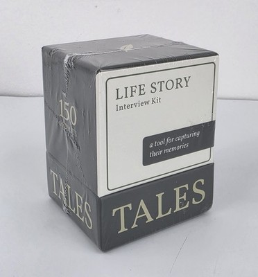 Tales Life Story Interview Kit Cards Capturing Memories Life Story New Sealed