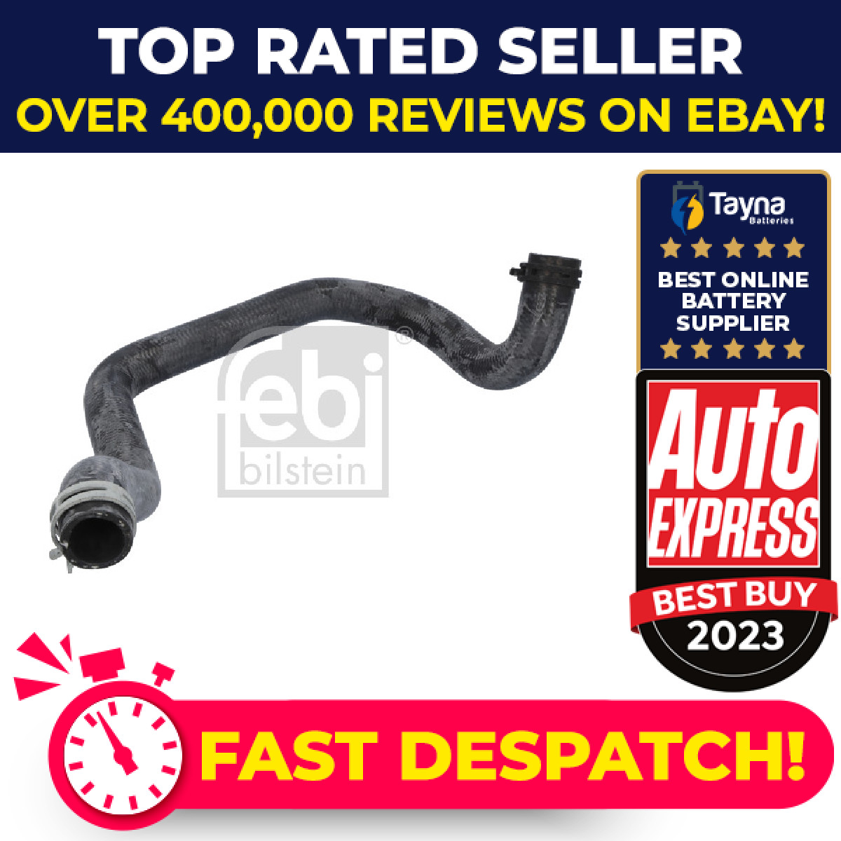 Radiator Hose 185717 Febi Coolant 135230 Genuine Top Quality Guaranteed New