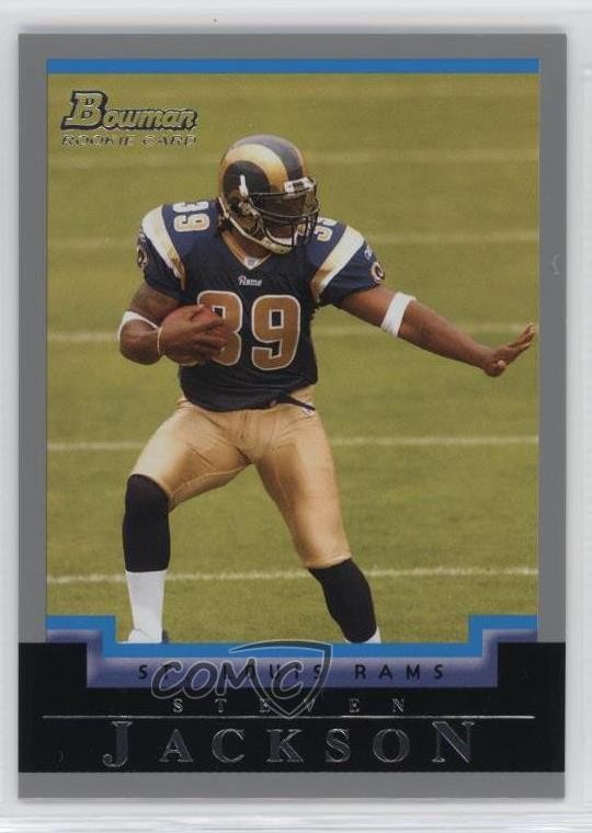 2004 Bowman Steven Jackson #260 0wg1