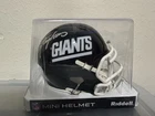 LAWRENCE TAYLOR Signed Auto Giants Mini Helmet Hologram COA