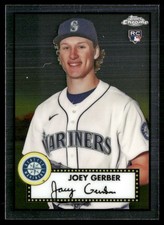 Joey Gerber 2021 Topps Chrome Platinum Anniversary Seattle Mariners #88