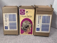 Vintage Hair Net in Envelope NEW Unused Goody 54 Total Envelopes Boxes mu