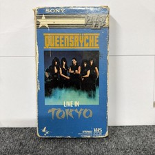 Sony Queensrÿche Live in Tokyo VHS Rock Music Concert Full Screen 1985