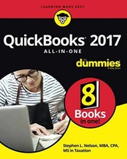 QuickBooks 2017 All-In-One For - Paperback, by Nelson Stephen L. - Acceptable