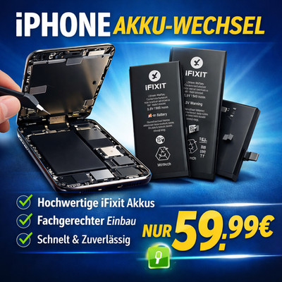 Iphone 14 Pro Akku Tausch Batterie Wechsel   IFIXIT AKKU