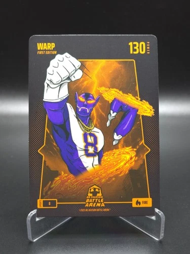 Warp `Lamar Jackson` Bo Jackson Battle Arena Update Base Fire #8
