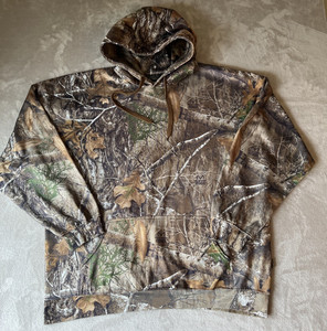 Men's Kings Camo Realtree Edge Pullover Hoodie Hunting Size 2XL