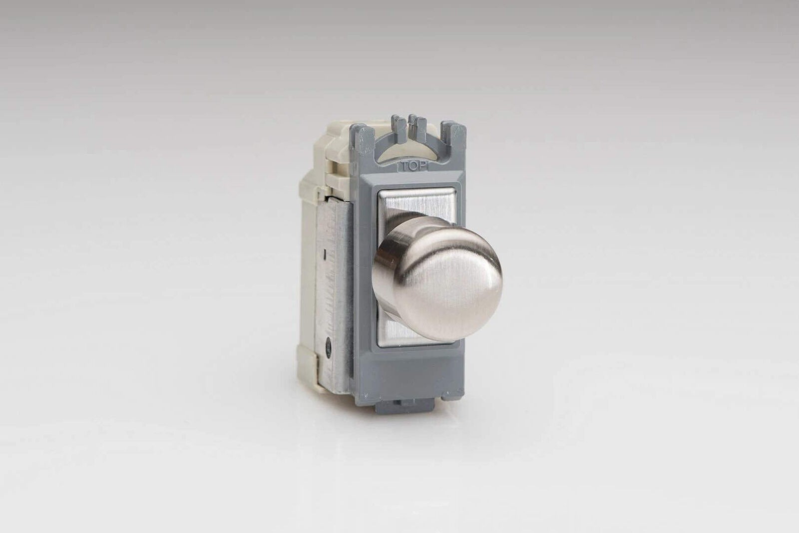 Varilight 2-Way Dimmer for HF Ballasts/LED Drivers requiring 1-10V Input Steel
