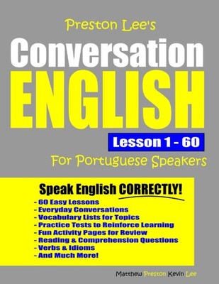Preston Lee's Conversation English For Portuguese Speakers Lesson 1 - 60 (Pr...