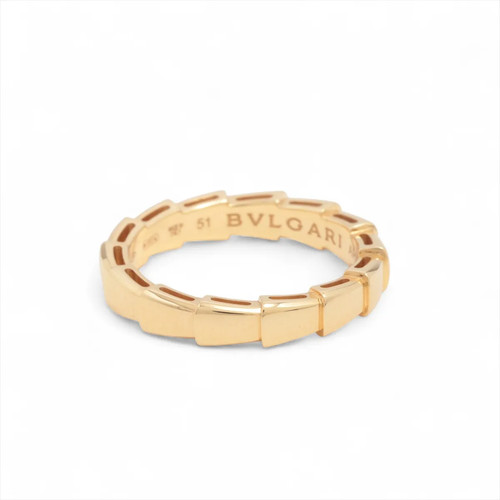 Bvlgari Serpenti The Viper Band Ring 750(YG) 4.4g 51 362433 QR can be read