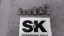 S-k Tools Usa Socket Adapter Swivel Adapter Set 6 Pieces 14 38 12