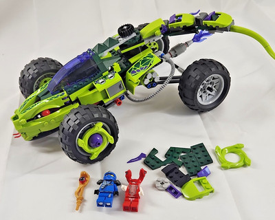 LEGO NINJAGO Fangpyre Truck Ambush 9445 Incomplete