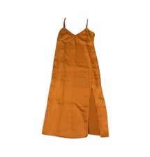 ASOS New Look Midi Dress Size US 4 Orange