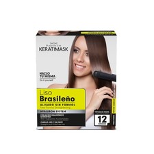 PLACENTA LIFE KERATIMASK HAIR BAZILIAN STRAIGHTENING TREATMENT KIT With Hyaluron