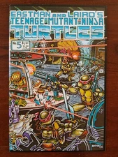 Teenage Mutant Ninja Turtles # 5 Mirage Studios 1984 original series 1st print