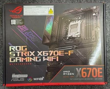 Brand NEW! ASUS ROG STRIX X670E-F GAMING WIFI AMD X670 FACTORY SEALED