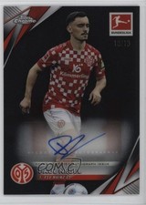 Paul Nebel Chrome Bundesliga 2024 Black Refractor /10 Auto
