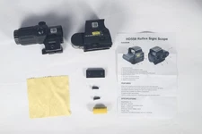 Black 558 Tactical Scope – Red Dot Sight Rifle Optic for Hunting