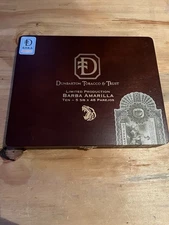 Dunbarton BARBA AMARILLA Empty Wooden Cigar Box Store Exclusive