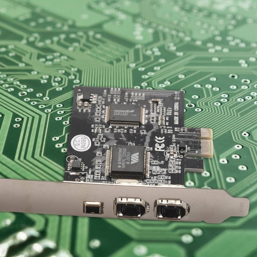 PCI Express x 1 PCI-E FireWire 1394a IEEE 1394 Kontroller Karte 3 Port Fuer2242 - Afbeelding 7 van 10