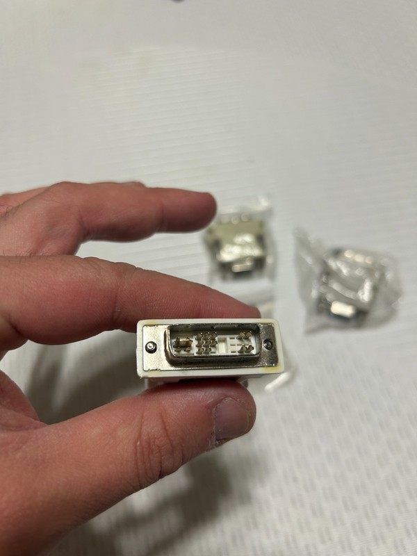 DVI-D Digital Dual Link male 24+1 to VGA female adapter FastShip From USA Lot 4x