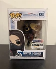 Funko Pop! Marvel Captain America Winter Soldier 838 Amazon Exclusive +Protector