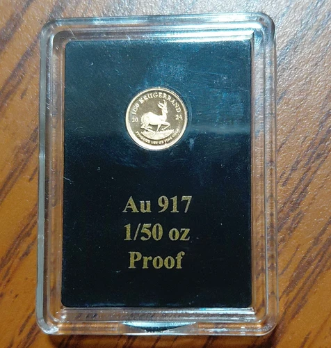 2024 Gold Krugerrand 1 oz — photo from the most recent tracked eBay sale