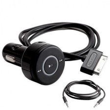 Griffin AutoPilot Control Car Charger with AUX Cable for iPhone 4 4S iPod Touch