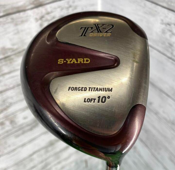 S-YARD TX-2 10度 R-1フレックス 45インチ S-Yard TX-2 Driver 10* 45.0in Graphite R1-Flex Right Hand