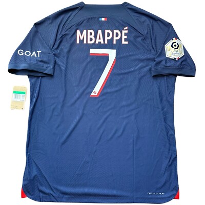 PSG MBAPPÉ 7番　ムバッペ　ユニフォーム パリ・サンジェルマン 23-24 ホーム 半袖 ユニフォーム No.7